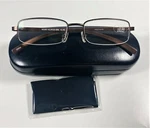 Icon Aluminum Alloy Blend Reading Glasses +2.50, Brown. Fixed Price $8.09.