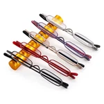 Elegant Metal Reading Glasses Ultra Thin Portable Mini Readers W/ Case 1.0 3.0. Fixed Price $9.99.