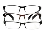(3 Pack) Essentials/readers Choice Pete Reading Glasses +1.25. Fixed Price $9.44.