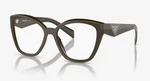 Prada Unisex Eyeglasses PR20ZV 15L1O1 Loden Chocolate Brown. Fixed Price $219.00.