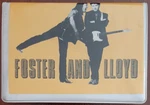 Foster And Lloyd 3-TRACK U.s. Promo Cassette In Plastic Case, 1987. Fixed Price $11.95.
