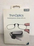 Thinoptics Always With YOU+1.00 Strength Unisex Reading Glasses W/ Keychain Case. Fixed Price $22.42.
