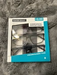 Foster Grant 815 Classic Plastic Square Reading Glasses 3 Pack +2.00. Fixed Price $14.99.
