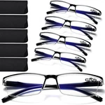 Oranzi 5-PACK Men's TR90 Blue Light Blocking Reading Glasses C1 Mix 2.25. Fixed Price $22.18.