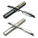 Dxyxyo Slim Pocket Reading Glasses 2 Pack, Womens Compact Small Metal Rea.... Fixed Price $21.46.