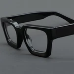 Thick Acetate Retro Square Eyeglasses Frames Women Black. Fixed Price $28.49.