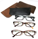 Gamma Ray Optics Lot 3 Pairs Plastic Reading Glasses Reader Strength +2.25. Fixed Price $14.99.