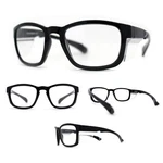 SA106 Ap Z87+U6 Safety Lens Visor Horn Rim Magnifying Black Reading Glasses. Fixed Price $17.99.