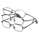 Walgreens Pair Value Pack +3.25 Reading Glasses Metal Frames - New. Fixed Price $15.95.