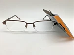 Foster Grant "peter" Brown +2.00 Men's Reading Glasses Readers. Fixed Price $9.95.