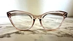 Jones New York Eyeglasses Frames Only Women Clear Light Pink Full Rim 54-17-142. Fixed Price $25.41.
