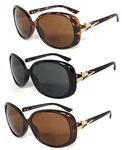 Ladies Inner Bifocal Reading Sunglasses Reader Tinted Len UV400 RE98. Fixed Price $13.99.