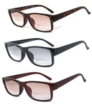 1 Or 2 Pairs Retro Square Frame Women Tinted Lens Bifocal Reading Sunglasses. Fixed Price $13.99.