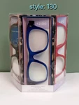 Optique Trifecta Reading Glasses Set, 2 Readers, 1 Blue Light & Cases. Fixed Price $16.99.