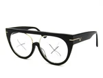 Vooglam Patrice VFP0263 Oversized Aviator Eyeglasses Frame, Black 57-16-145 #393. Fixed Price $24.95.