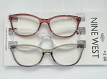 3 Adult Nine West Quality Readers Reading Glasses Tortoise Pink/clear/grey. Fixed Price $23.99.