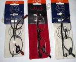 *3 Pairs* Dr Dean Edell / Wink Eyewear Reading Glasses New Readers +1.50 Mag. Fixed Price $14.50.