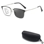 Photochromic Multifocus Reading Metal Half Frame Presbyopic Eyeglasses. Fixed Price $19.99.