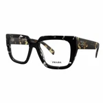 Prada A03V Havana Black Transparent Eyeglasses Frames 52MM 18MM 140MM-15O-1O1. Fixed Price $110.00.