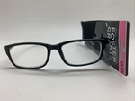 Foster Grant Scooter Gry Grey +2.50 Reading Glasses Readers 53/17-143 Case. Fixed Price $9.95.