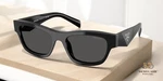 Prada B09S 16K08Z Black Dark Grey 52 Mm Women's Sunglasses. Fixed Price $232.98.