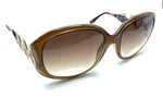 Emilio Pucci EP604S 705 Brown Gold Butterfly Eyeglasses Frames 57-18 125 Italy. Fixed Price $64.99.