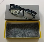 Gry Mattr Readers Black Frame Determined Blue Light Block +1.25 Reading Glasses. Fixed Price $20.00.
