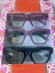 Nicole Miller Studio Reading +2.50 Lg Lenses New Eyeglasses 3PK. Fixed Price $31.90.