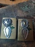 Brighton Heart Bookmark Silver Gift For Lover Reader Bookworm Lot Of 2. Fixed Price $22.00.