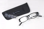 Foster Grant Lightspecs Reading Glasses Lloyd 8 Batteries +2.75 Black Frame. Fixed Price $15.99.