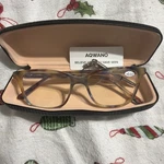 Aqwano Blue Light Blocking Glasses For Women Anti Eye Strain Brown 0.0. Fixed Price $8.00.