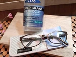 Foster Grant Multi Focus Reading Glasses +1.50 Brown Metal Frame , Women's #A2. Fixed Price $22.99.