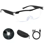 Magnifying Glasses W/ Led Light Usb Rechargeable Reading Anti Blue. Fixed Price $19.83.