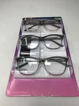 Design Optics Limited/square Full Frame Ladies Reading Glasses- 3 Pack +2.00. Fixed Price $23.17.
