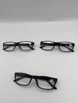 Yogo Vision Reading Glasses 3 Pack +1.50 Black Frame New. Fixed Price $27.99.