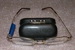 New Magnivision #108 Gold Folding Reading Glasses Readers With Hard Case +1.50. Fixed Price $11.66.