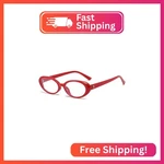 Jovakit Oval Blue Light Blocking Glasses For Women Vintage Fashion Small 90S. Fixed Price $18.16.