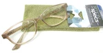 Simply Specs Sparkle & Shine Reading Glasses W. Case VRL2005 Tan 52/17-140 +1.50. Fixed Price $13.99.