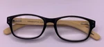 Piranha Optics Frames Only Eyeglasses 91331 87296 Black 51-16-140. Fixed Price $38.88.