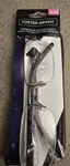 Foster Grant Lyden 1 Pair Black Gun Metal Reading Glasses +2.50 New With Case!. Fixed Price $15.99.