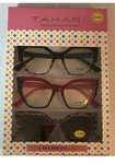 Tahari Premium Reading Glass Collection 3-PACK Cat Eye +2.00 Aspheric. Fixed Price $19.99.