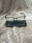 Foster Grant Reading Glasses W Case 55 18-138P058.5MM +2.00. CT0816 AL45 Blk. Fixed Price $14.00.