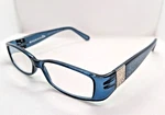 Frames Only Magnivision Posh Blue Women's Reading Glasses Geometric Design. Fixed Price $7.25.