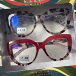 Nicole Miller 2 Pair Chunky Reading Glasses Blue Light Filtering +1.50 Readers. Fixed Price $29.99.