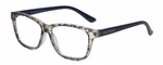 Isaac Mizrahi Women's Multi-focus Blue Light Glasses Yellow Floral Crystal 53 Mm. Fixed Price $49.95.