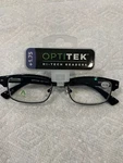 Optitek Hi-tech Professional Readers Reading Glasses +1.75. Fixed Price $17.99.