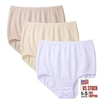 Women's 3 Pack Perfectly Yours Tailored Cotton 7 Star White/candleglow/fawn. Fixed Price $47.29.