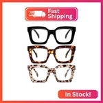 Reavee 3 Pack Oversized Reading Glasses For Women Men, Blue Light Blocking Compu. Fixed Price $20.23.