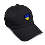 Soft Women Baseball Cap Ukraine Flag Heart-shaped Embroidery Dad Hats For. Fixed Price $23.99.