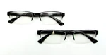 Pack Foster Grant Half Rim Reading Glasses Pete Blk 52/17-138 Choose Diopter. Fixed Price $14.99.